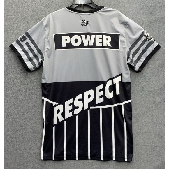 Eight & Nine MFG Co  Graphic Tee Shirt Juice Earn It Tupac 2Pac crewneck Vtg - Picture 4 of 16